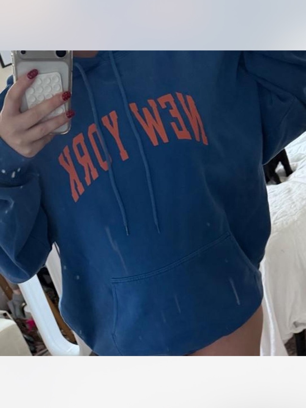 Viral Blue "New York" John Galt Hoodie